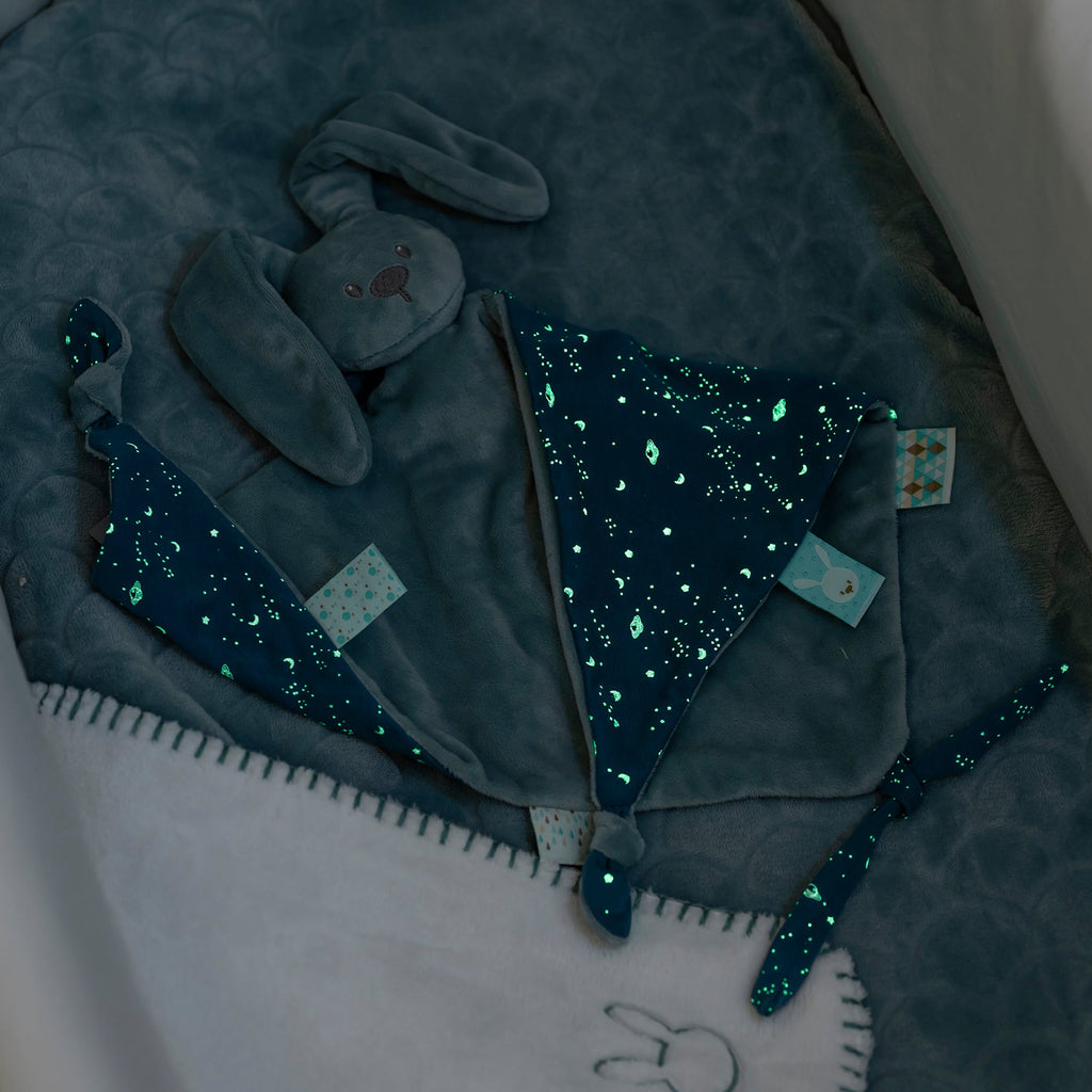 Nattou Big Comforter Doudou Rabbit LAPIDOU