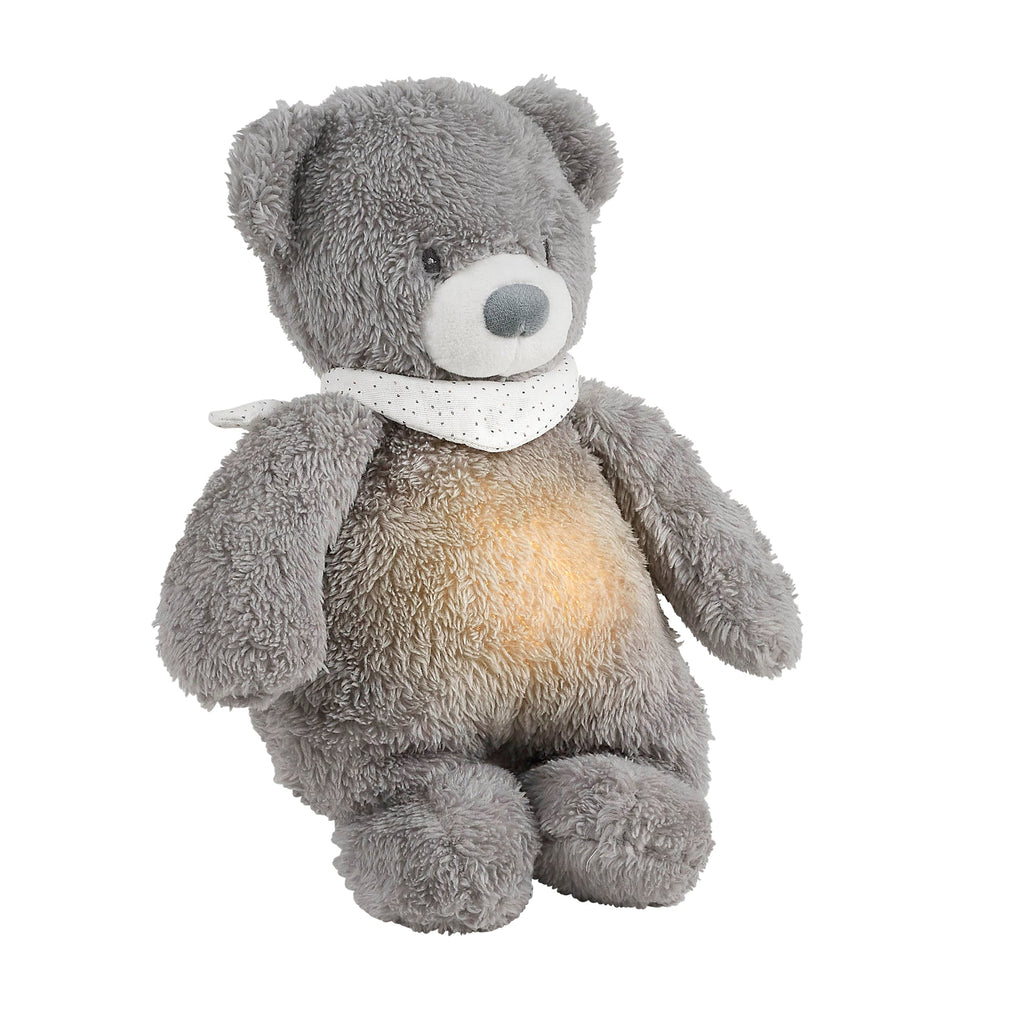 Night Light Cuddly Bear Sleepy Grey