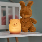 Night Light Bear Silicone Brown
