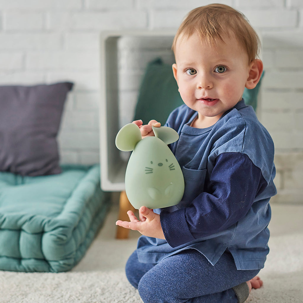 Night Light Mouse Silicone Green