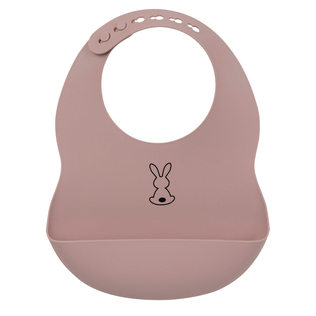 Bib with Drip Tray Silicone 5414673877046 Nattou