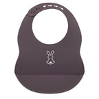 Bib with Drip Tray Silicone 5414673877053 Nattou