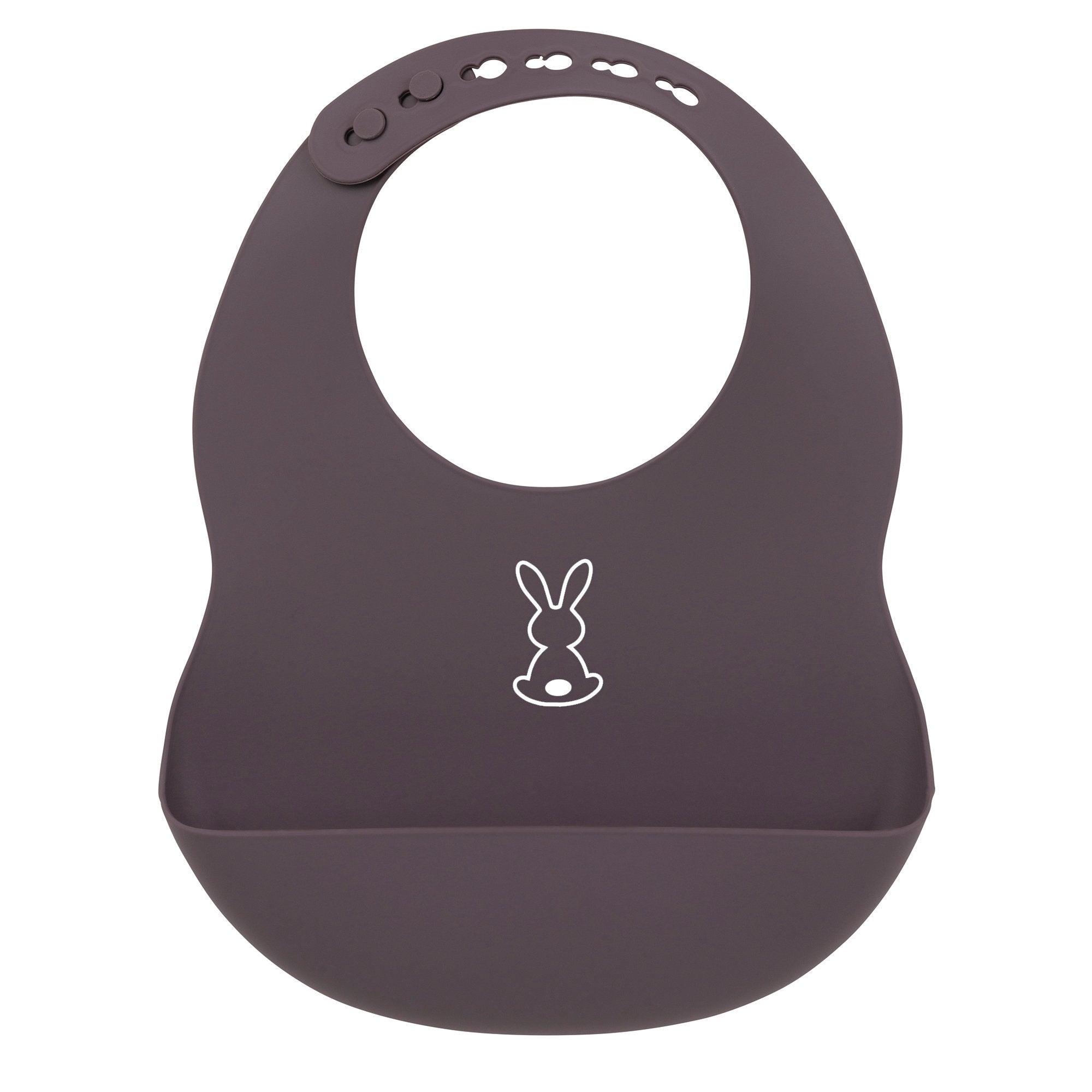 Bib with Drip Tray Silicone 5414673877053 Nattou