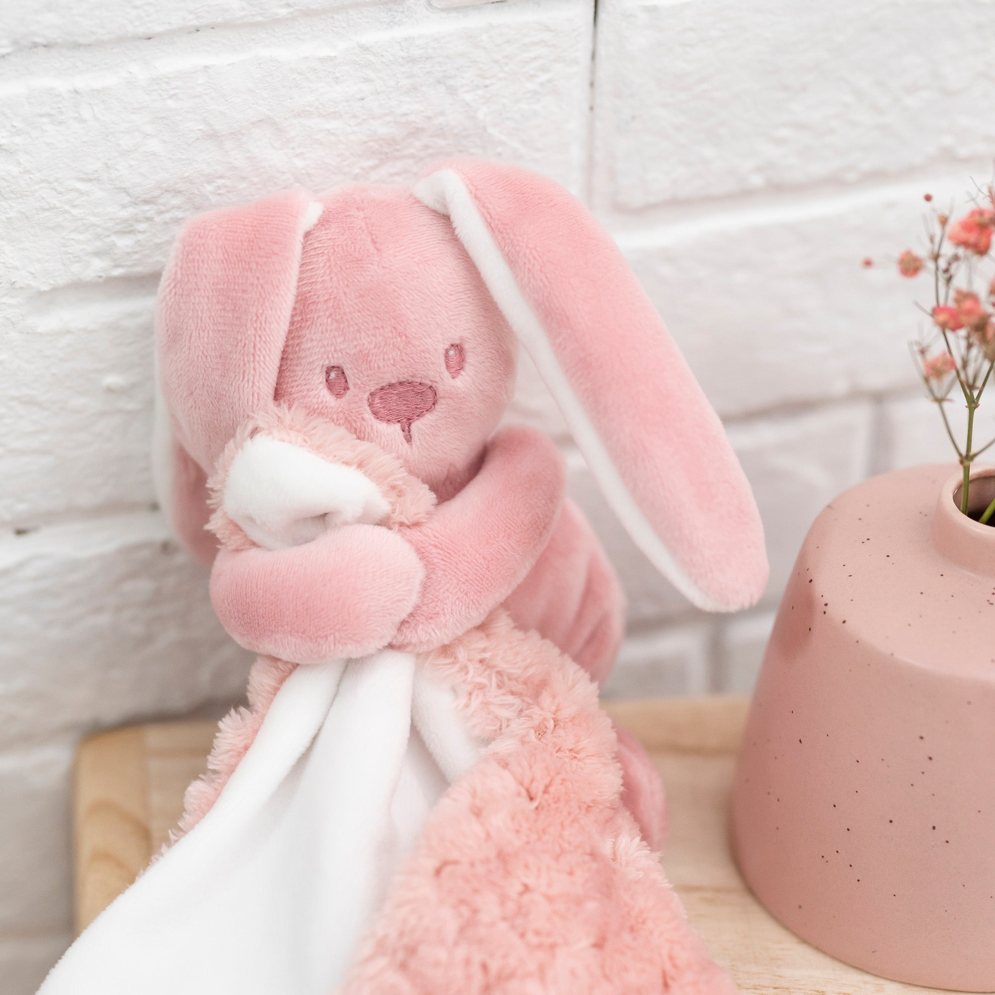 Nattou Rabbit Doudou Pink