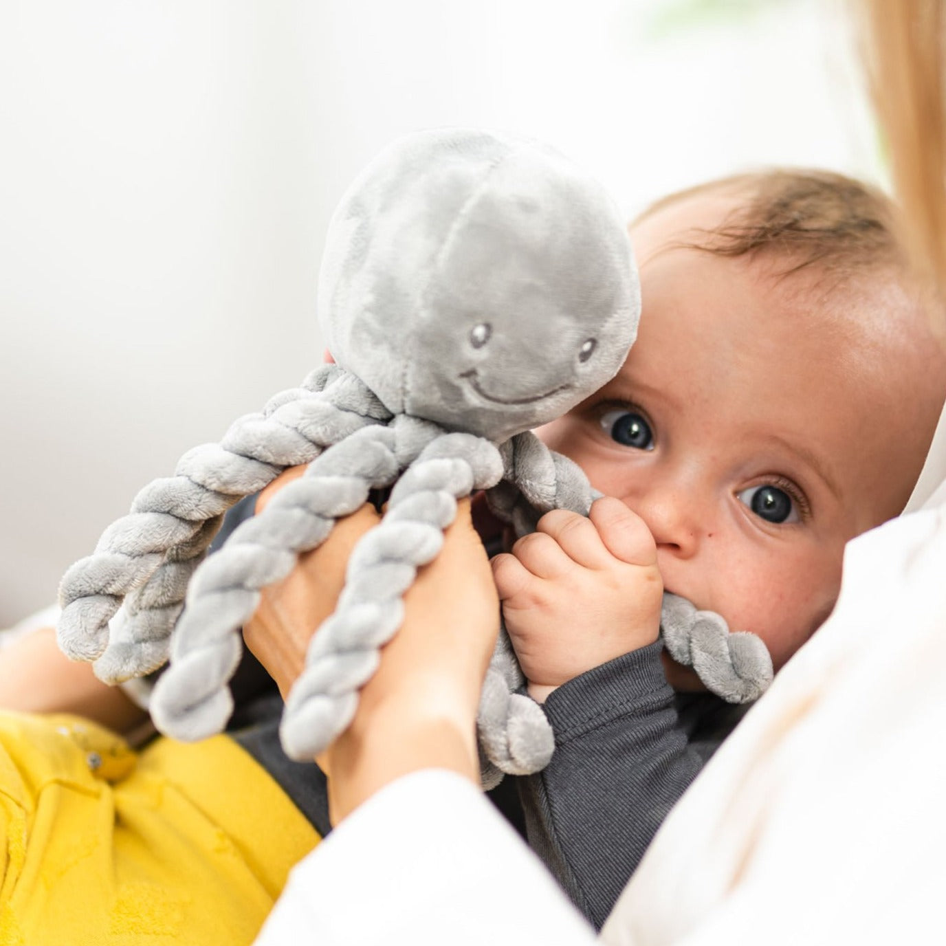 Katutude Peluche Doudou, Peluche Doudou Bébé, Peluche Apaisante pour Bébé  Compagnon Dès La Naissance, Peluche Lapin Lapinou A