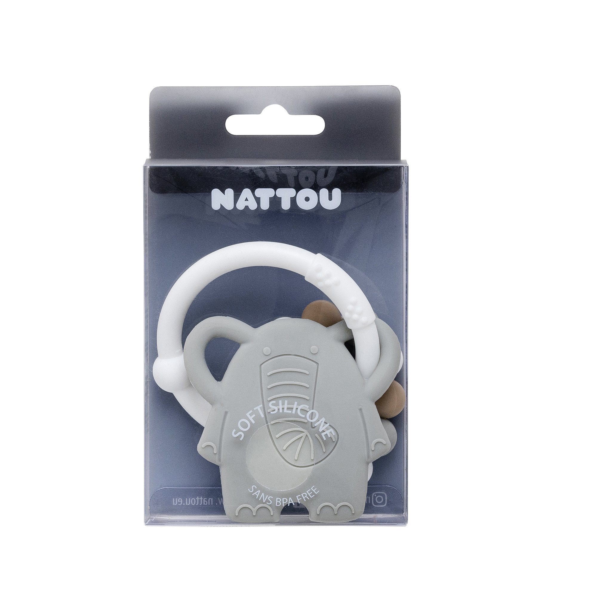 Teether Silicone 5414673877633 Nattou