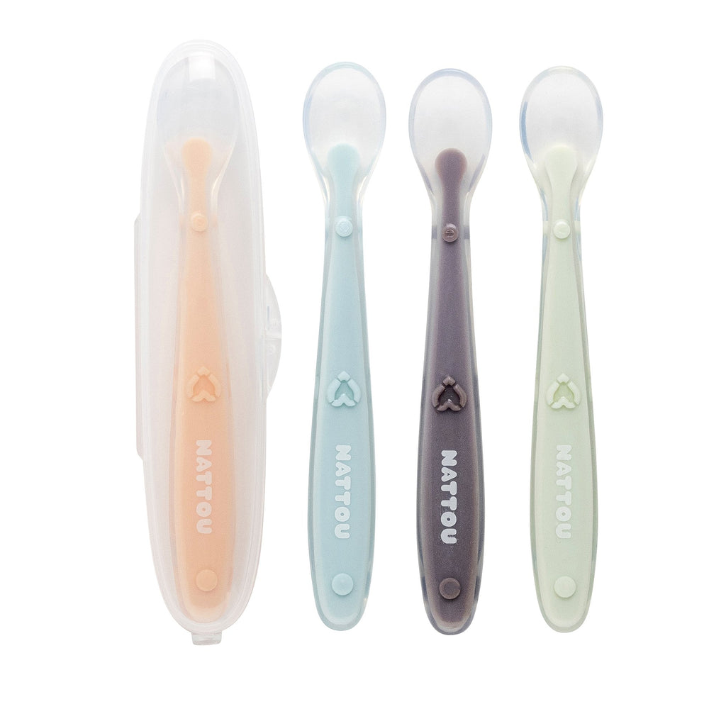 Cuillières Set 4 Pièces Silicone