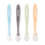 Children Spoon Set 4 Silicone 5414673877770 Nattou