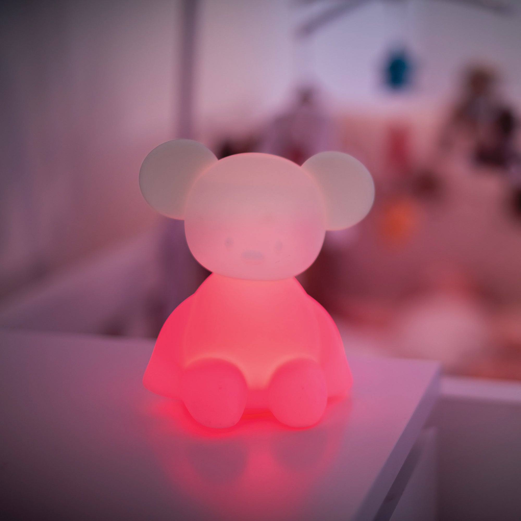 Meerkleurig LED Nachtlamp Silicone