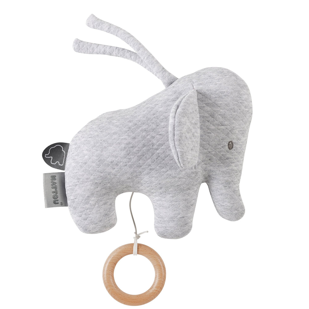 Musical Cuddly Elephant Tembo 5414673929387 Nattou