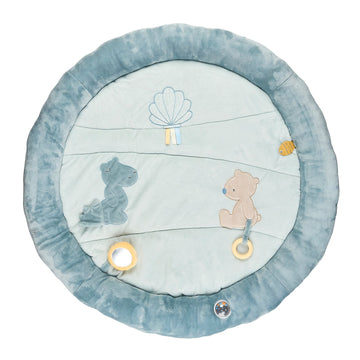 Nattou Playmat with Arch  Romeo, Jules and Sally 90x90 cm Marble Green